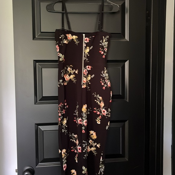 Bustier Floral Midi Dress - Picture 3 of 3